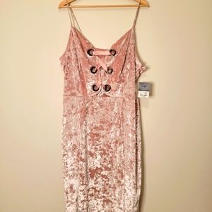 project RUNWAY Velvet dress